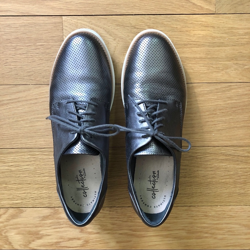✨MOVING SALE✨ Clarks sporty platform oxfords